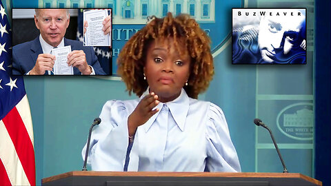 Karine Jean Pierre Triggered By Biden Note Card Question Cops A Major Attitude With Reporters
