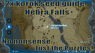 How to get 2x korok seed to partner - Hebra falls guide | Zelda TOTK