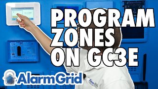 Programming a Zone to a 2GIG GC3e