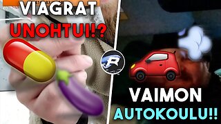 VAIMO TAKAISIN AUTOKOULUUN JA VIAGRAT UNOHTUI ⁉️ | TWITCH KOOSTE 94