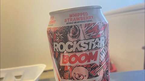 We try whipped strawberry rockstar .