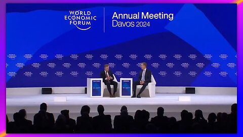 THE WORLD ECONOMIC FORUM OPENLY TALKING ABOUT A NEW WORLD ORDER