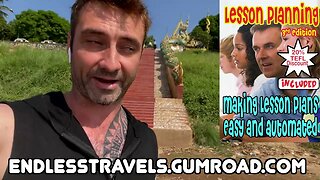 Traveling abroad nomad vlogging - English teaching TEFL and Visa!