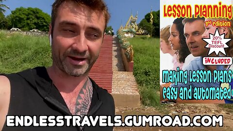 Traveling abroad nomad vlogging - English teaching TEFL and Visa!