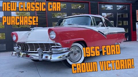 I Bought An Automotive Work of Art...1956 Ford Fairlane Crown Victoria!