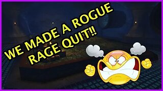 THIS ROGUE RAGE QUIT! - WoW Wrath Classic PVP