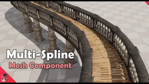 Multi-Spline Mesh Component - Unreal Engine (Marketplace Asset)