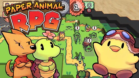 Paper Animal RPG - Baby Chicken versus The World (Adorable Roguelike RPG)