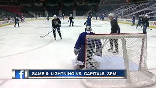 Lightning try to close out series vs. Capitals in game 6