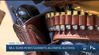 Bill to Allow Guns In Restaurant Bars Passes Oklahoma House