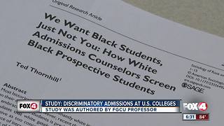 Study suggests racial screening practices at predominantly white U.S. colleges