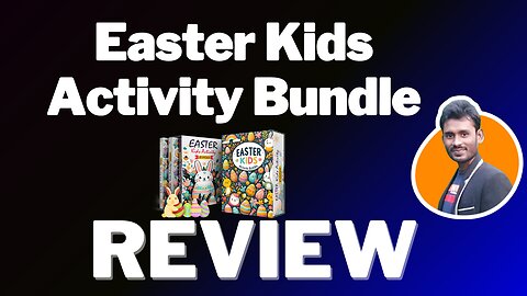 Easter Kids Activity Bundle Review 🔥Unlock Over 800 Kids Activity Designs Now!