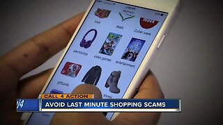 Avoid last-minute shopping scams