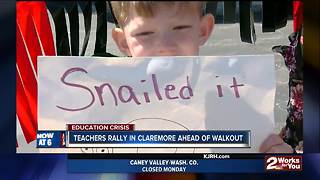 Teachers rally to fund education