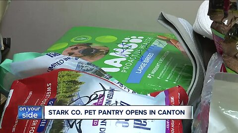 Food pantry for pets opens in Stark County