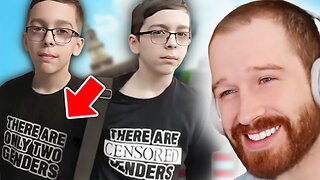 7th Grader SUES School For Censoring His “Only Two Genders” T-Shirt