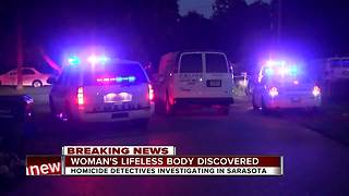 Police investigating homicide in Sarasota
