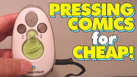 How to Press Your Own Comic Books with an Iron! | How-To | DIY | Tutorial | Heat Pressing