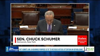 Chuck Schumer is furious that Fox News primetime programming is not covering Nancy Pelosi's political theater attempts to influence the public