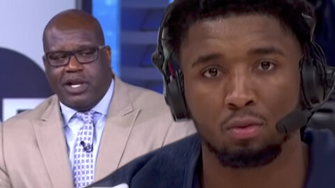 Shaq Gets DRAGGED For Telling Donovan Mitchell He Won't Be A Top Player In Awkward Interview