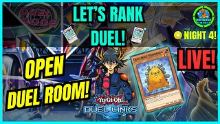 LA YUGIBANDA DUEL ROOM - RANK DUELS - NIGHT 4 - Yu-Gi-Oh! Duel Links #live #yugioh #duellinks