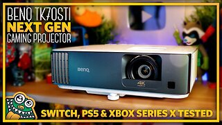 The BEST next gen gaming Projector! BenQ TK700STi Review + Tested on Switch, PS5 and Xbox Series X