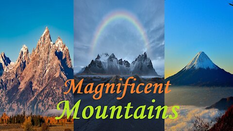 Magnificent Mountains w/ Mello Ambient Sounds Mountains/Meditate/Chill/Journeys/Visuals/Sleep/Focus