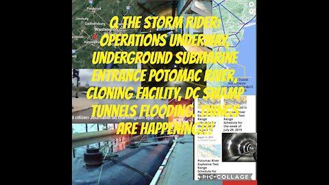 Q The Storm Rider: Operations happening, DC Swamp & tunnels flooding