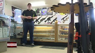 Gun shops experiencing a surge in sales