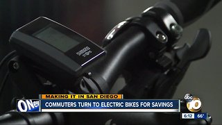 Commuters turn to electric bikes for savings