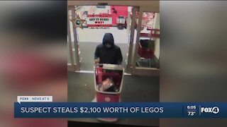 $2,100 worth of Legos stolen