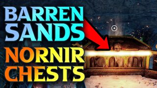 BOTH Barren Sands Nornir Chests Location & Solution - God Of War Ragnarok Gameplay Walkthrough Guide