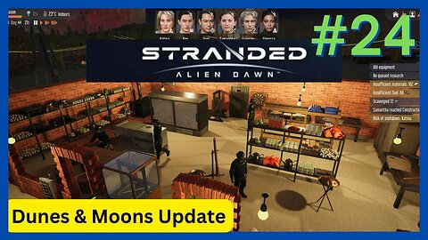 Stranded: Alien Dawn #24 | Insane Difficulty, Missile Launchers Save the Day!