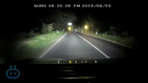 Rare Encounter: Leopard Crossing on Indian Commuting Road - Dash Cam Footage!
