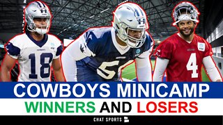 Dallas Cowboys Minicamp Winners And Losers