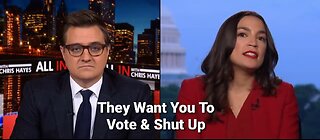 AOC Promising Voters That If Democrats Are Given More Seats In 2024 They Will Save Democracy