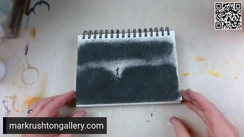 You're On Your Own - live charcoal drawing with Mark Rushton