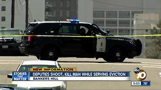 Deputies shoot, kill man while serving Bankers Hill eviction