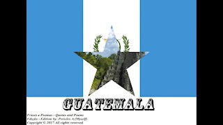 Bandeiras e fotos dos países do mundo: Guatemala [Frases e Poemas]