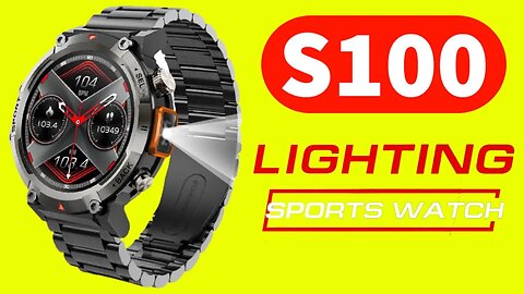 S100 Smart Watch lighting sports led lantern pk Hero Vibe