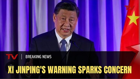 Xi Jinping's Warning Sparks Concern #usa #china #todaynews