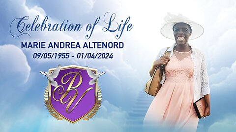 Celebration Of Life for Marie Andrea Altenord Saturday January 20, 2024 at 9:00 AM