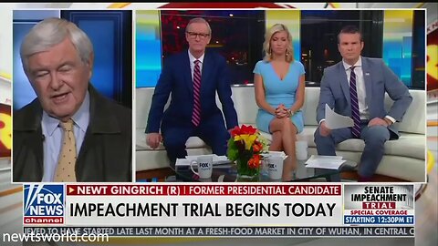 Newt Gingrich Fox and Friends Jan 21 2020 Trump Davos Clip 2