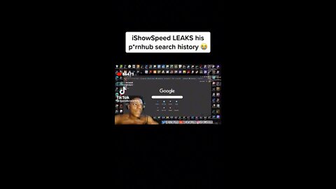 Ishowspeed leaks his search history 👀