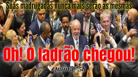 O ladrão chegou!