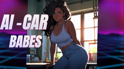 Sexy car babes of the great alien war - Ai digital desires