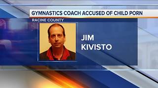 Gymnastics coach charged with child pornography