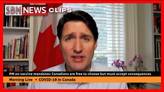 Trudeau Says Unvaccinated People Have to Deal With the “Consequences” of Their Choice [#6327]