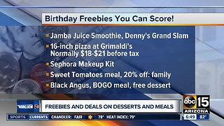Birthday freebies you can score!