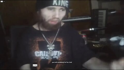 Cyraxx Live on FB. "One final Message to the troll communitys". 11/7/2023. One year? He is back.